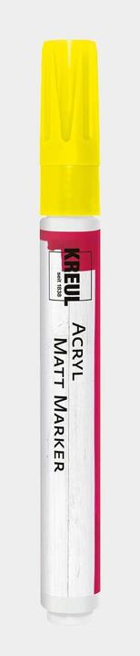 Actual product image Kreul Acrylic Matt Marker medium (Yellow, 4 mm, 1 x)