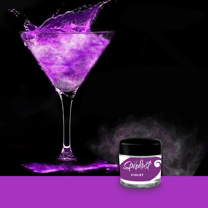 Produktbild Roxy & Rich Glitzer für Cocktails Violett 1.5g