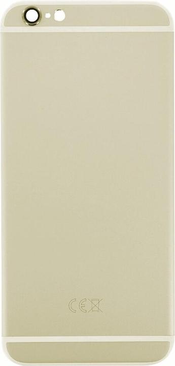 Actual product image OEM Replacement iPhone 6 Back Gold, without Logo (iPhone 6)