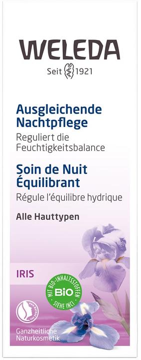 Produktbild Weleda Iris ausgleichende Nachtpflege (30 ml, Nachtcreme)