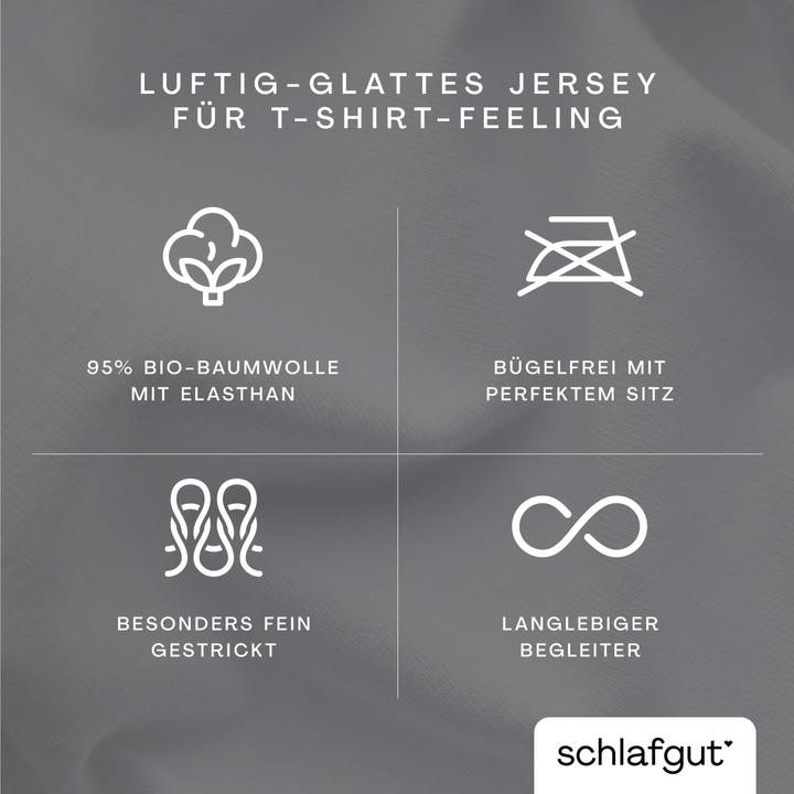 Image du produit schlafgut Knitted Jersey (Housse de couette, 80 x 80 cm)