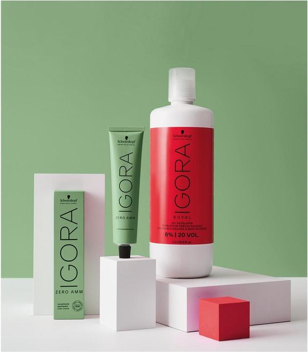 Image du produit Schwarzkopf Igora Zero AMM - 5-5 brun clair doré (5-5 Or brun clair)