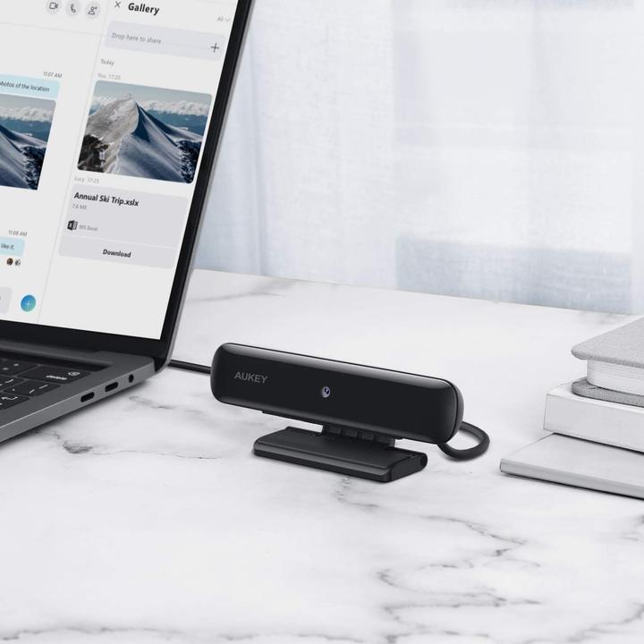 Actual product image Aukey Webcam (2 Mpx)
