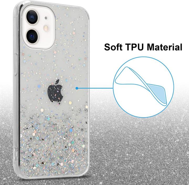Produktbild Cadorabo TPU Cover funkelnder Glitter (Apple iPhone 12 mini)