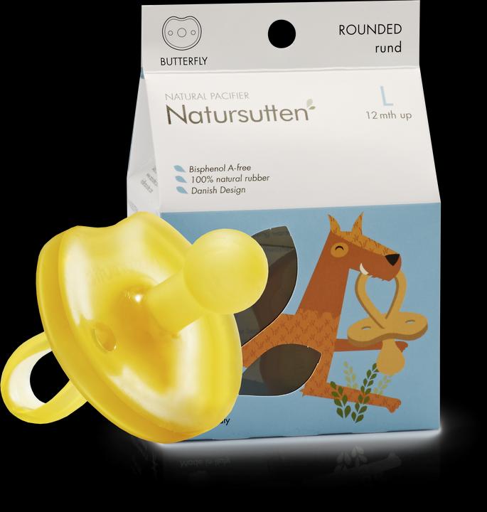 Produktbild Natursutten Bio Schnuller Butterfly Kirschform L 12+ Monate (1 x, ab 12 Monaten)