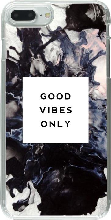 Image du produit PhoneLook Coque transparent Marble Good Vibes Only (Apple iPhone 7 Plus)