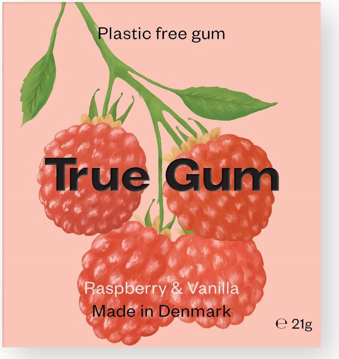 True Gum Himbeere & Vanille (1 Stk., 21 g)