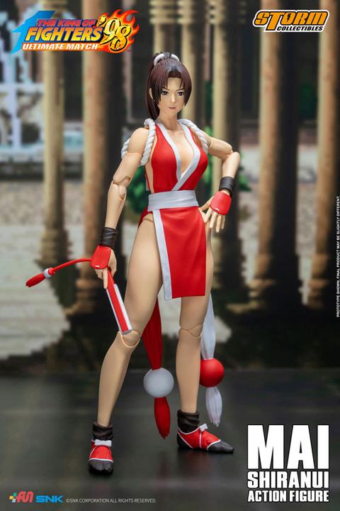 Actual product image Storm Collectibles King of Fighters '98: Ultimate Match Action Figure 1/12 Mai Shiranui 18 cm