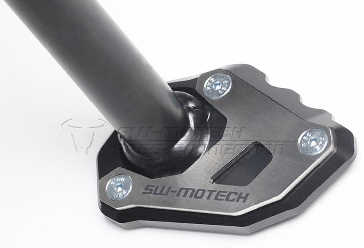 Actual product image Sw Motech Side stand foot silver