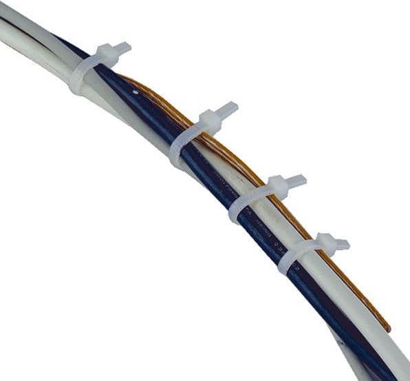 Actual product image WKK Cable tie 9.0 x 430 mm, 100 pieces - colour natural