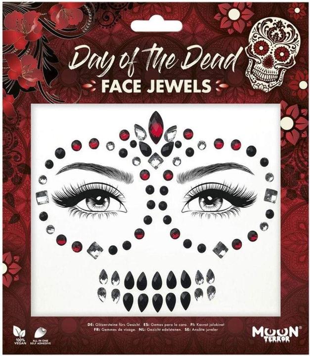 Immagine prodotto Smiffys Face Jewels - Day of the Dead: Dia De Los Muertos