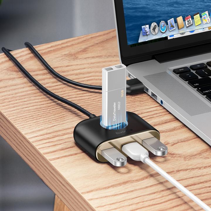 Actual product image Baseus CAHUB-AY01 (USB-A, 4 Ports)