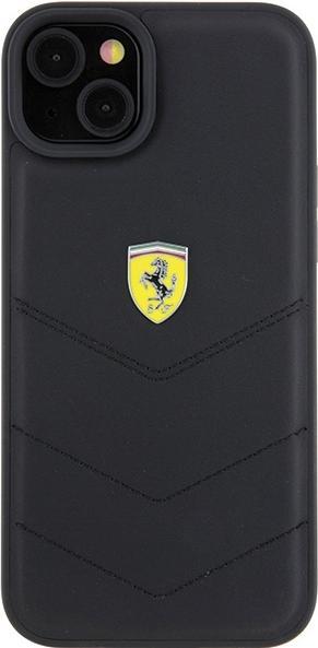Image du produit Ferrari FEHCP15MRDUK iPhone 15 Plus 6.7" czarny/black hardcase Quilted Metal Logo (Apple iPhone 14 Plus, Apple iPhone 15 Plus)