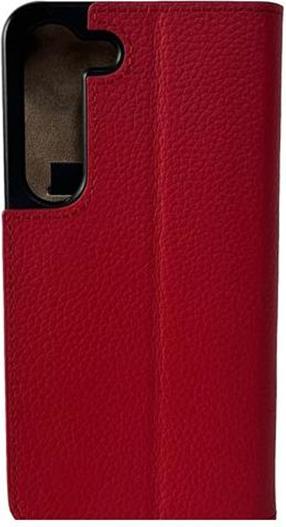 Actual product image Mike Galeli Book cover genuine leather Marc molten lava (Samsung Galaxy S23)