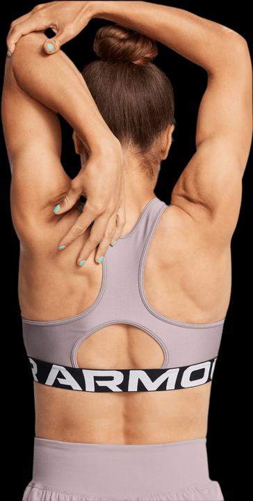 Produktbild Christina Aguilera Under Armour Heatgear® Armour Mid Branded Sports Bra Gray Woman (L)