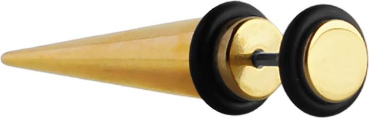 Produktbild Star Piercing Fake Expander vergoldet (ohne Messing, Chirurgenstahl 316L)