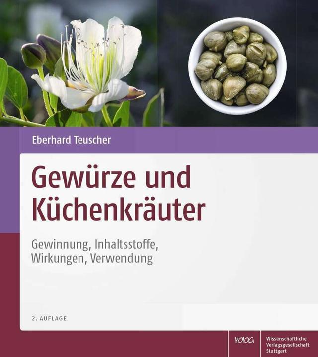 Immagine prodotto Gewürze und Küchenkräuter (Tedesco, Eberhard Teuscher, Monika Werner, 2018)