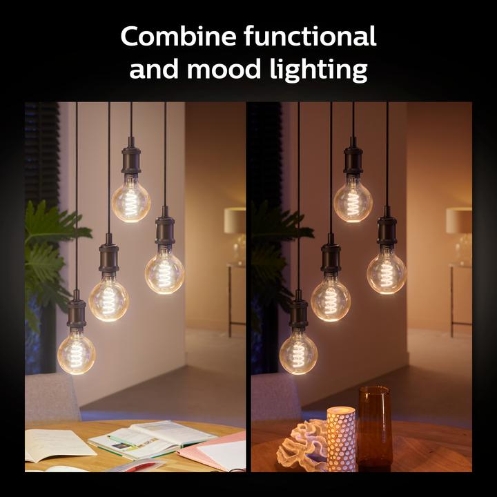 Actual product image Philips Hue Philips E27 single pack Giant Globe (E27, 7 W, 550 lm, 1 x, G)