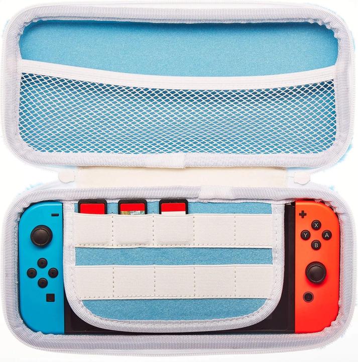 Image du produit Numskull - Housse de transport Licorne Bleu Fluffy compatible Nintendo Switch - Switch OLED (Switch)