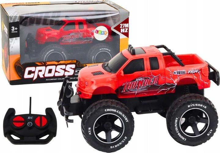 Actual product image Lean Toys RC Offroader 1:18 rot