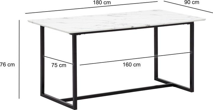 Actual product image Wohnling 180x90x76 (180 x 90 x 76 cm)