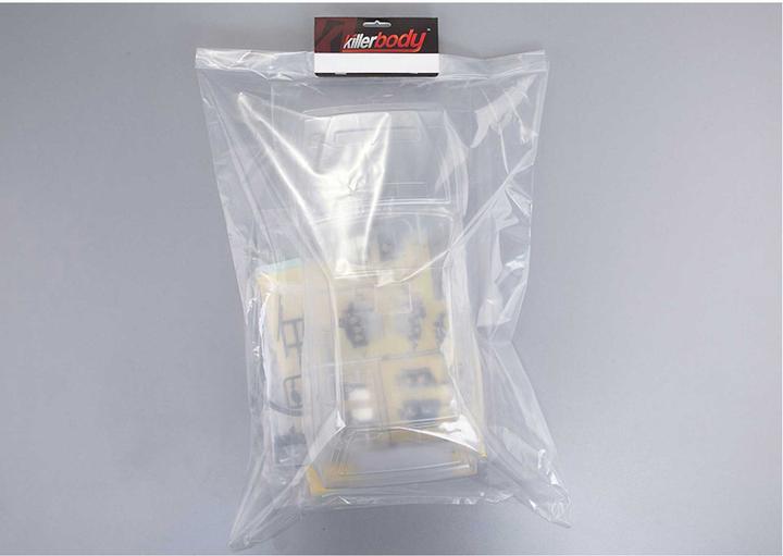 Actual product image killerbody Lancia Delta HF Integrale, clear body, kit all-in