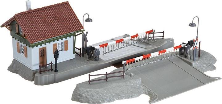 Actual product image Faller H0 Level crossing with guard house