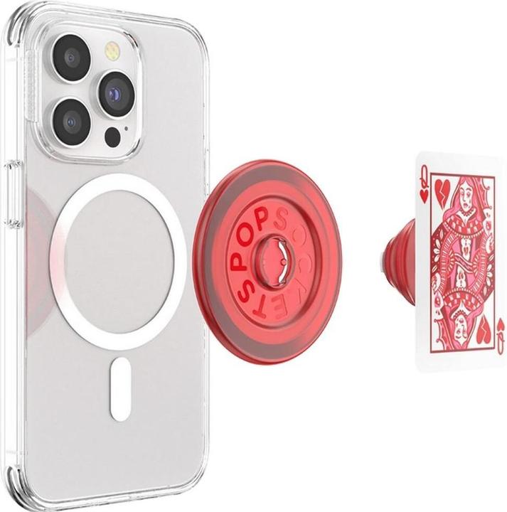 Image du produit PopSockets Halterung Heartbreaker Queen MagSafe, Befestigung: Magnet