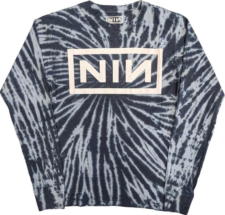 Universal Textiles Unisex Adult Tie Dye Cotton Logo Long-Sleeved T-Shirt