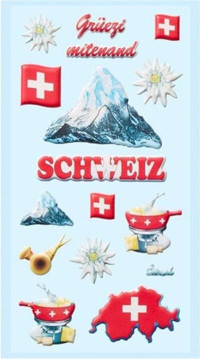 Immagine prodotto Hobby Fun Motivo adesivo Svizzera 1 foglio