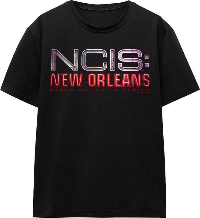 Immagine prodotto NCIS: New Orleans Maglietta Insegna al Neon Adulto Unisex (S)