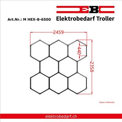 Produktbild EB Troller LED-Hexagon (25200 lm)