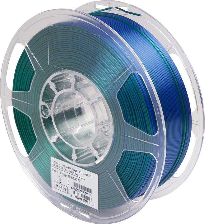 eSUN eSilk Magic-PLA (PLA, 1.75 mm, 1000 g, Blue)