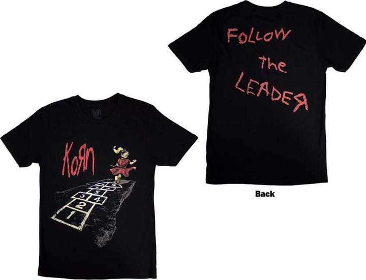 Korn Follow The Leader Hopscotch Back Print