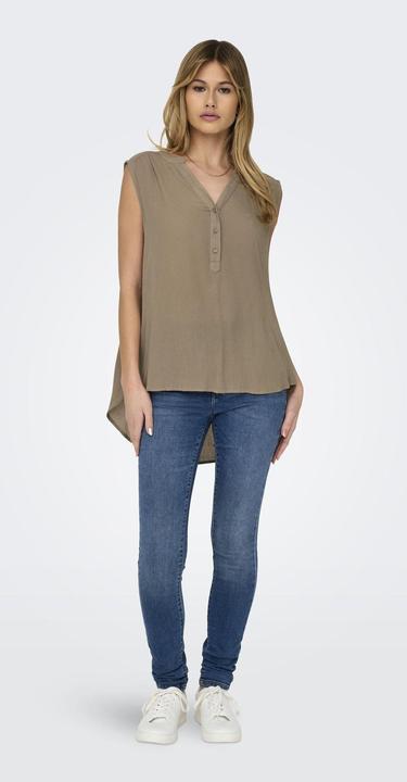 Actual product image Only Regular fit V-neck tank top Top (36)