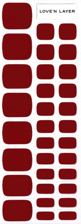Immagine prodotto Love'n Layer - Punta solida rosso borgogna