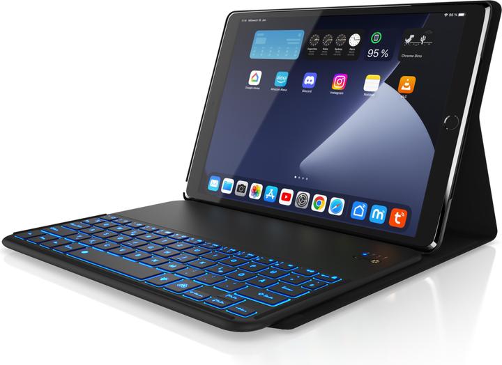 Image du produit Aplic Clavier Bluetooth avec étui en cuir synthétique pour iPad Pro 10,5 pouces (DE, iPad Pro 10.5)
