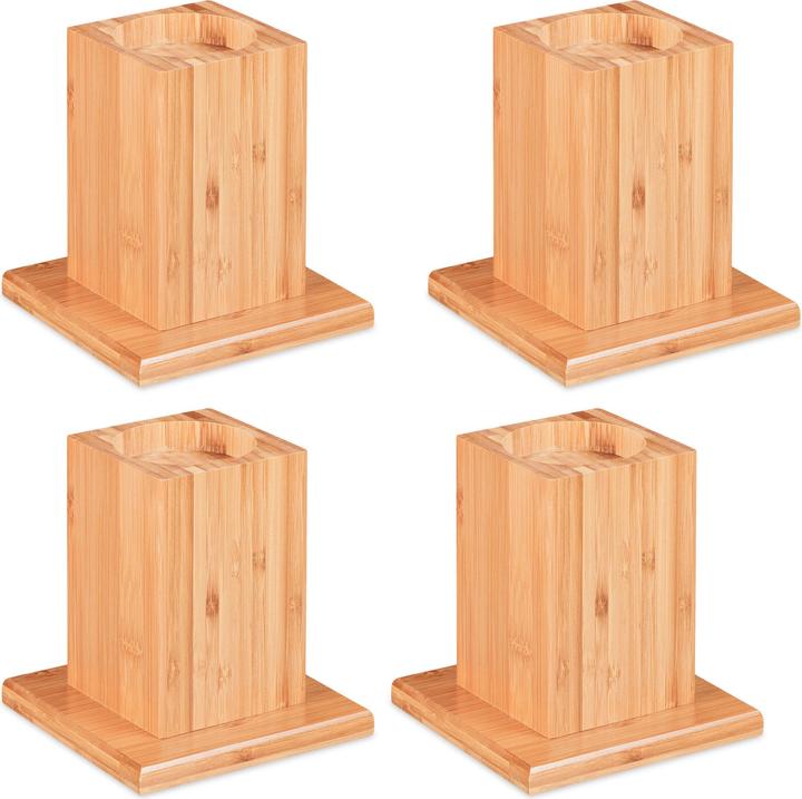 Actual product image Relaxdays Elephant Feet Set of 4, Height 14 cm