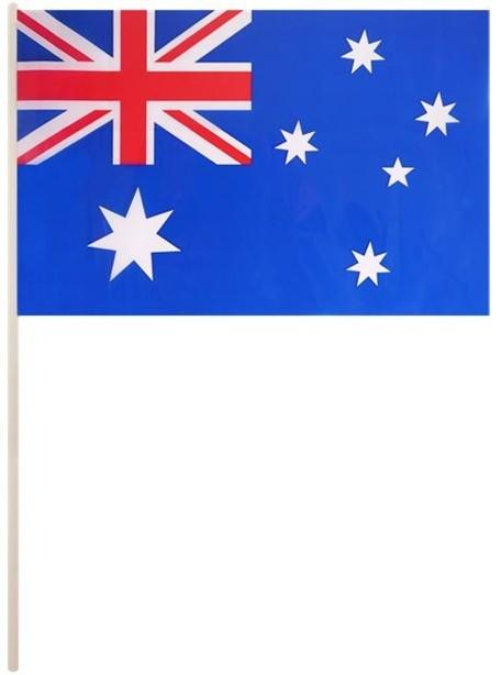 Actual product image Henbrandt Australien Flagge inklusive Stab