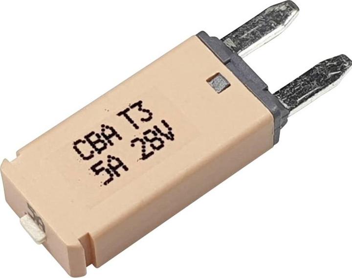 Produktbild Hansor Circuit Breaker Mini, type 3. Manual Reset, 5A CBA3 Series 5A Sicherungsa