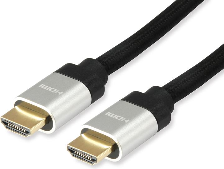 Image du produit equip HDMI UHS E.Tissu -A St/St HDR sw (10 m, HDMI)