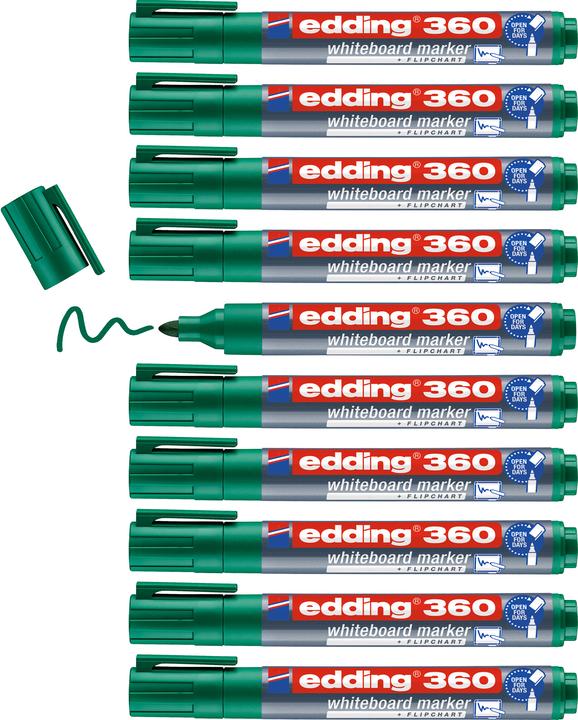 Actual product image Edding Whiteboard marker 360 (Green, 1.50 mm, 1 x)