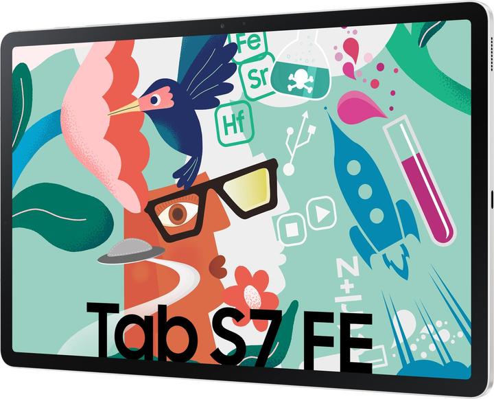 Image du produit Samsung Galaxy Tab S7 FE (WLAN uniquement, 12.40", 64 Go, Mystic Silver)