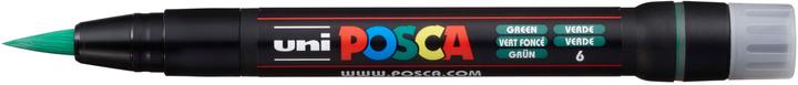 Actual product image Posca Brush tip marker (Green, 10 mm, 1 x)
