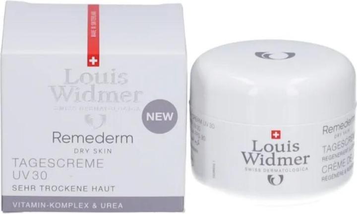 Produktbild Louis Widmer WIDMER Remederm Tagescr UV30 o Par 50ml (50 ml, Tagescreme, SPF 30)