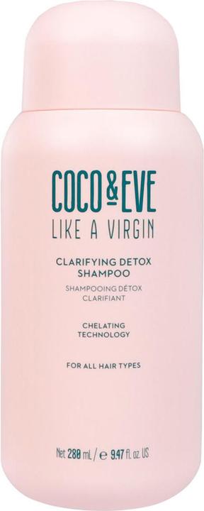 Actual product image Coco & Eve Like A Virgin Clarifying Detox Shampoo (280 ml, Liquid shampoo)