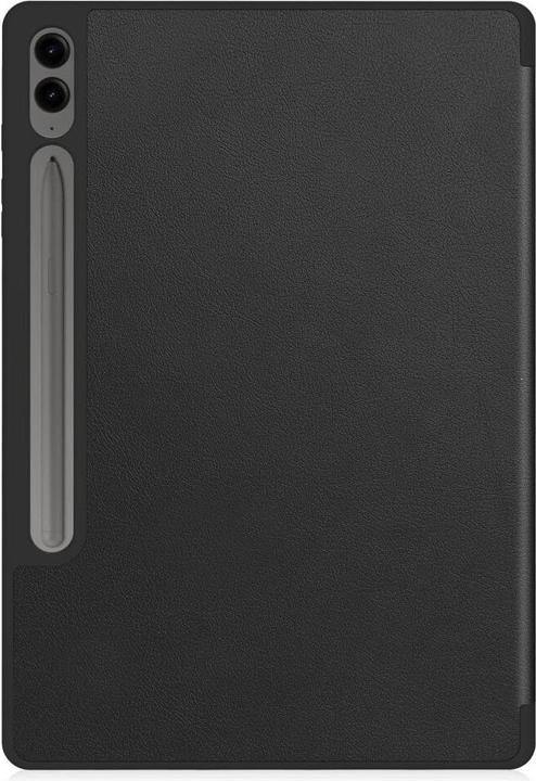 Actual product image Cover-Discount Galaxy Tab S9+ / S9 FE+ - Smart Case Silicone black (Galaxy Tab S9 Plus)