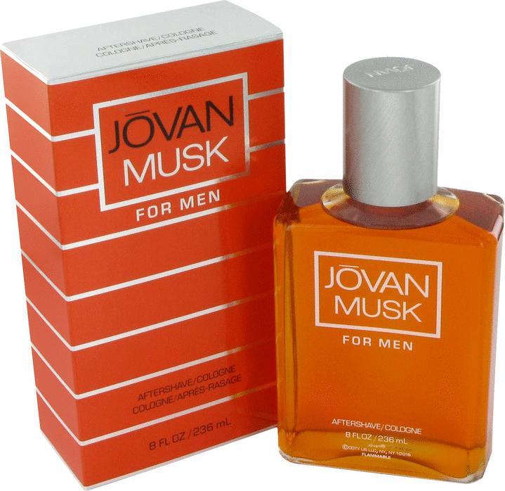 Actual product image Jovan Musk After Shave/Cologne (Aftershave spray pump, 235 ml)