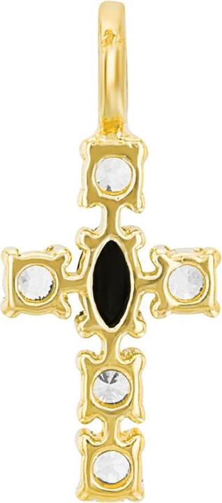 Produktbild Amor Anhänger für Damen, Gold 375, Zirkonia synth. | Kreuz (Gold 375, 9 ct)