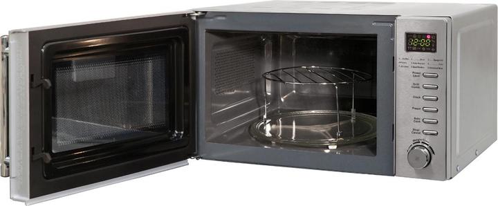 Immagine prodotto Russell Hobbs RHM2031 – 20-Liter-Digitale Mikrowelle mit Grill, Edelstahl (Spina CH, 20 l)